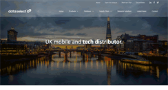 Desktop Screenshot of dataselect.com