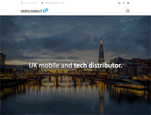 Tablet Screenshot of dataselect.com